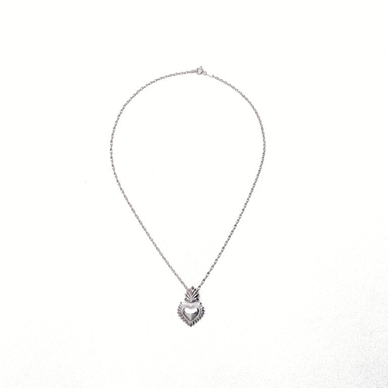 Hearts on Fire I Charm Necklace