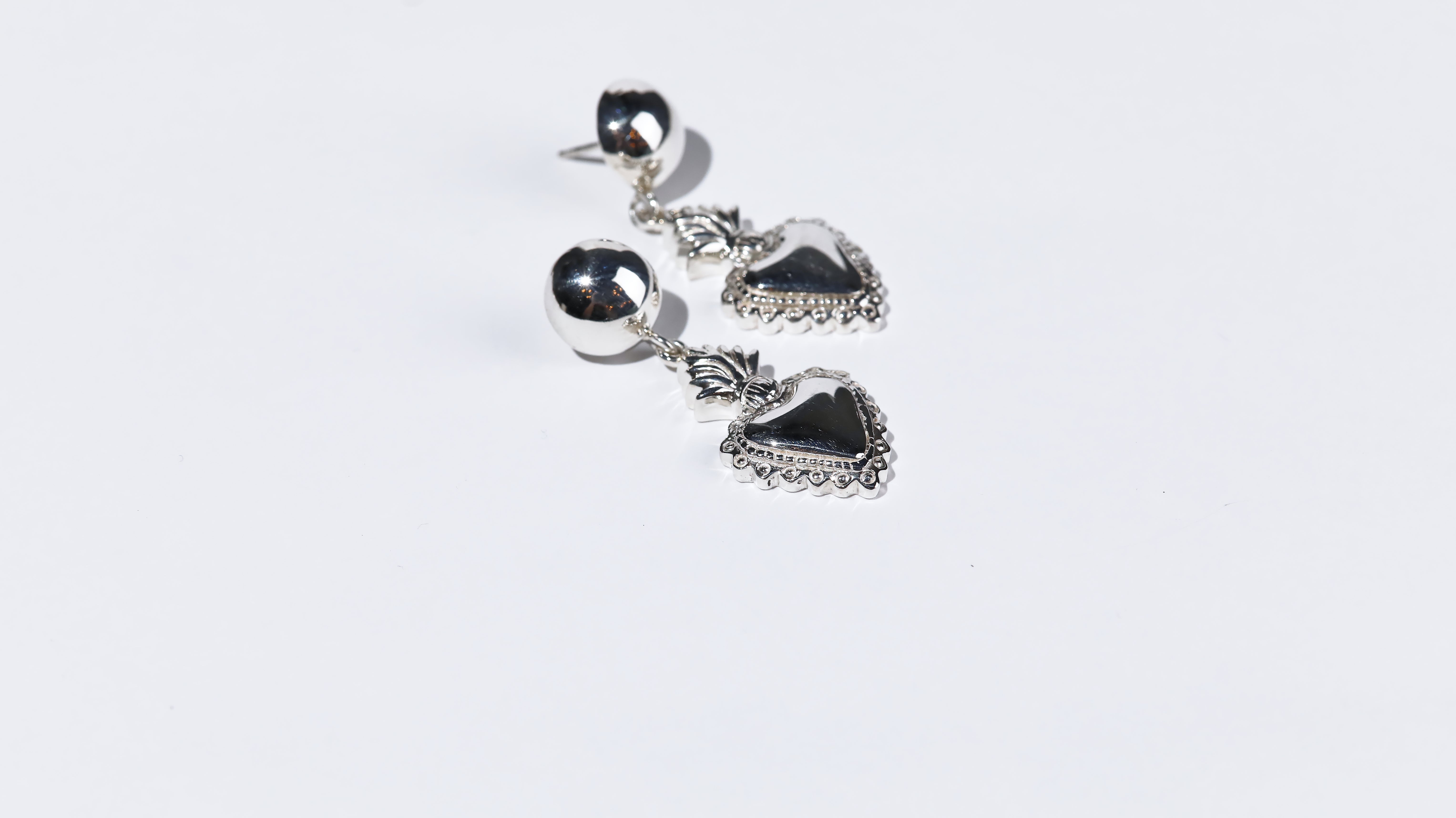 Hearts on Fire II Charm Dangle Earring