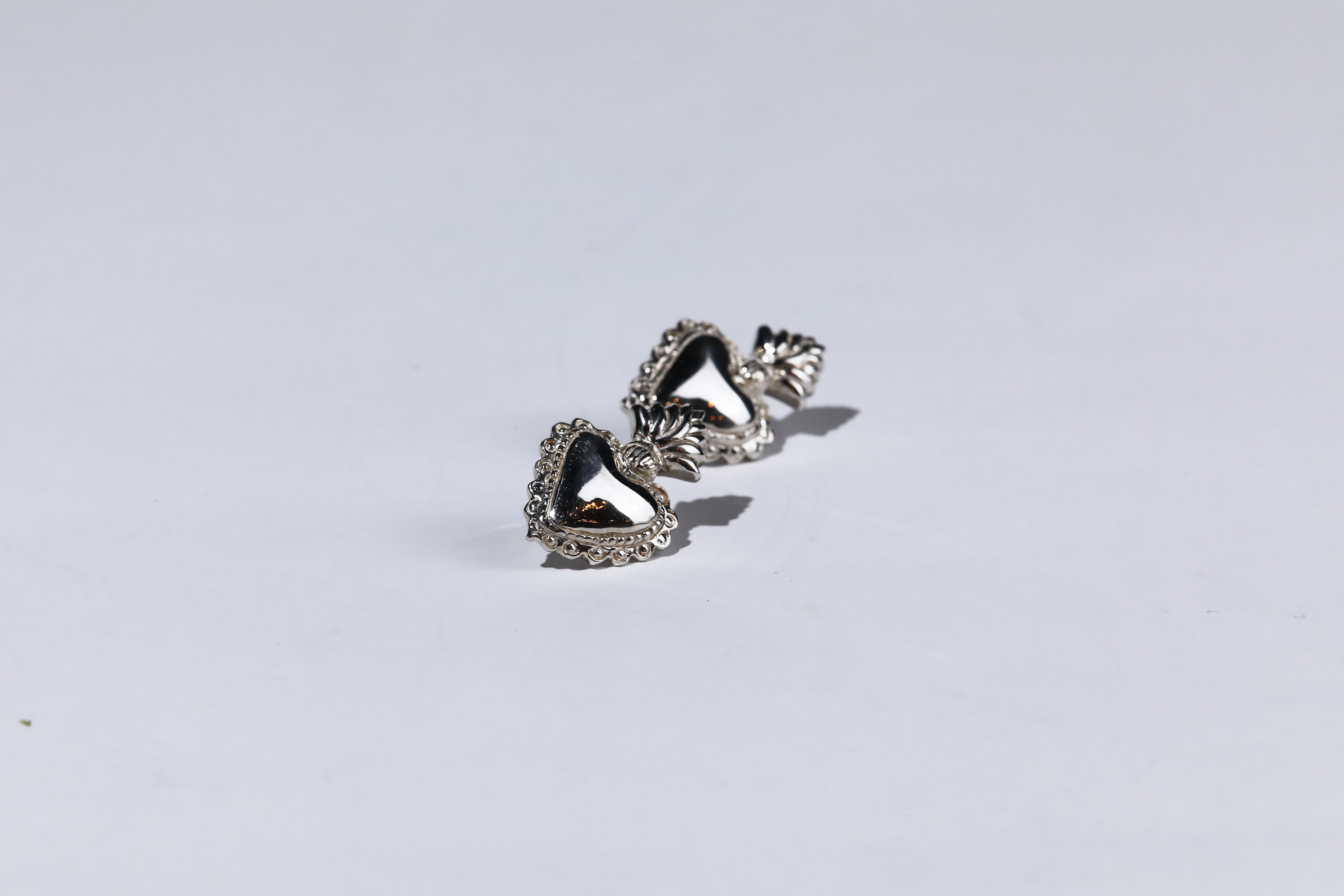 Hearts on Fire II Charm Stud Earring