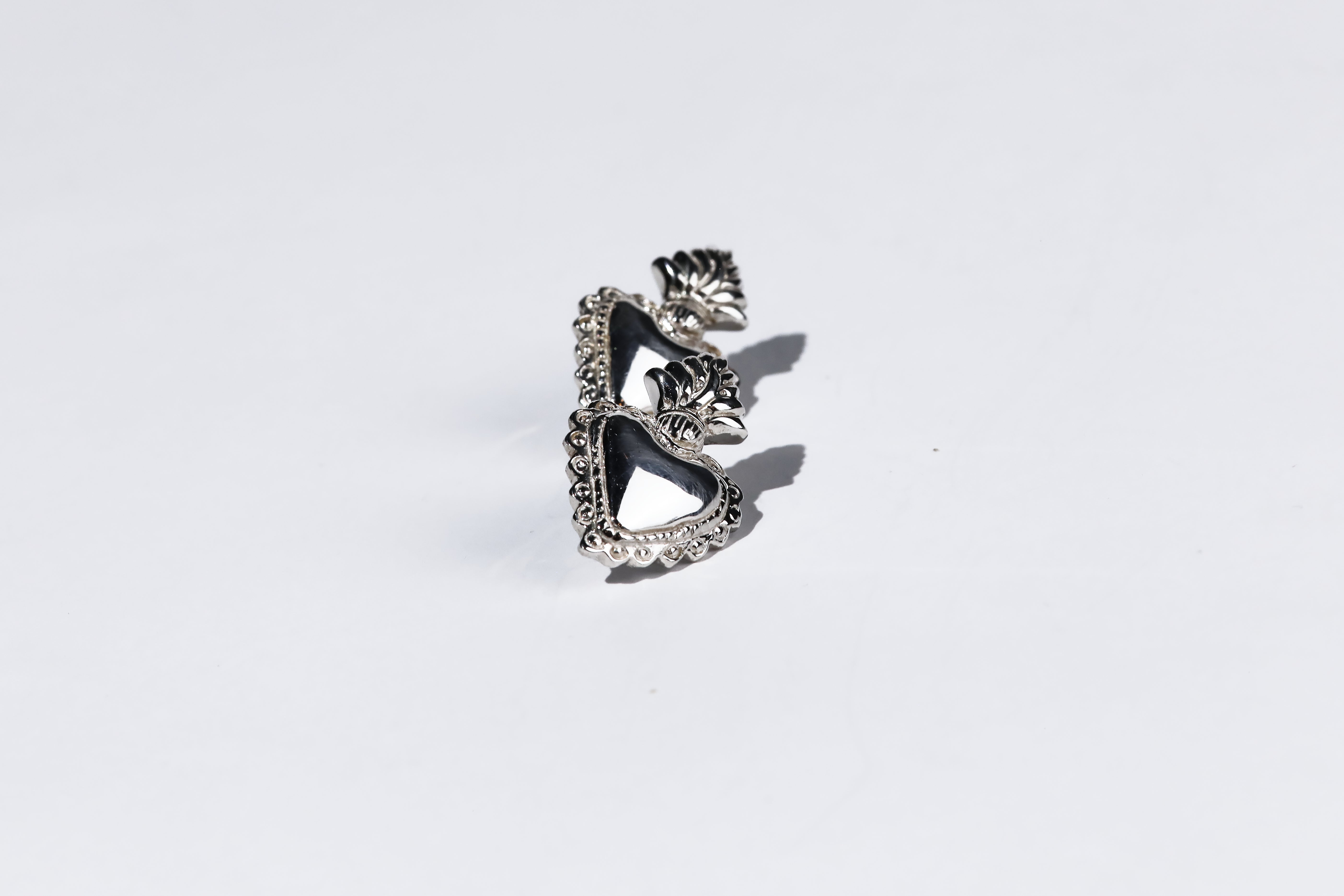 Hearts on Fire II Charm Stud Earring